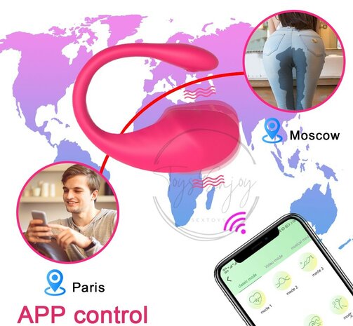 Vibrerend Ei met App voor G-Spot Stimulatie